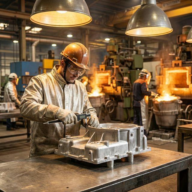 Qualitätssicherung Gießerei 3D Laser