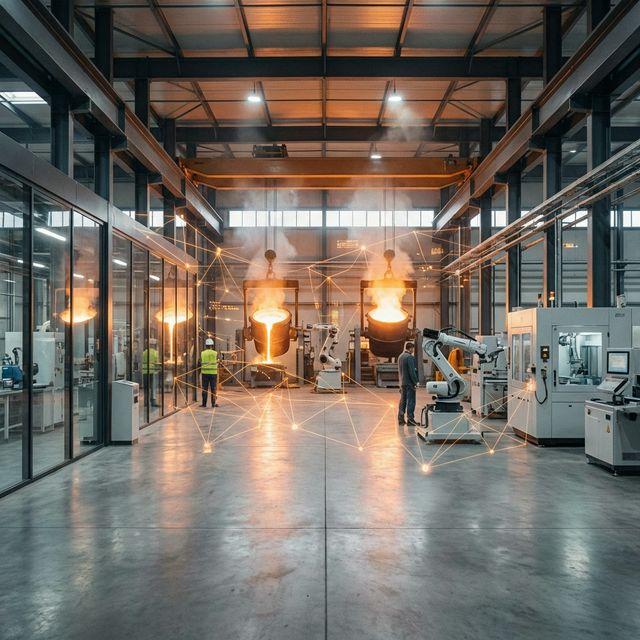 Gießerei vs. Guss-Netzwerk: Warum Sie mit einem Vermittler flexibler und günstiger fahren.