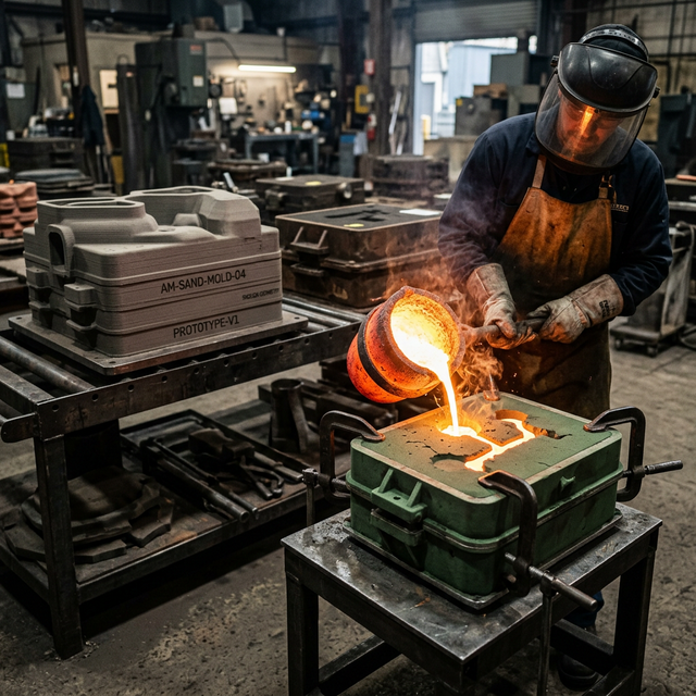 Wirtschaftlicher Kleinserienguss: Warum Guss ab Stückzahl 1 wieder attraktiv ist