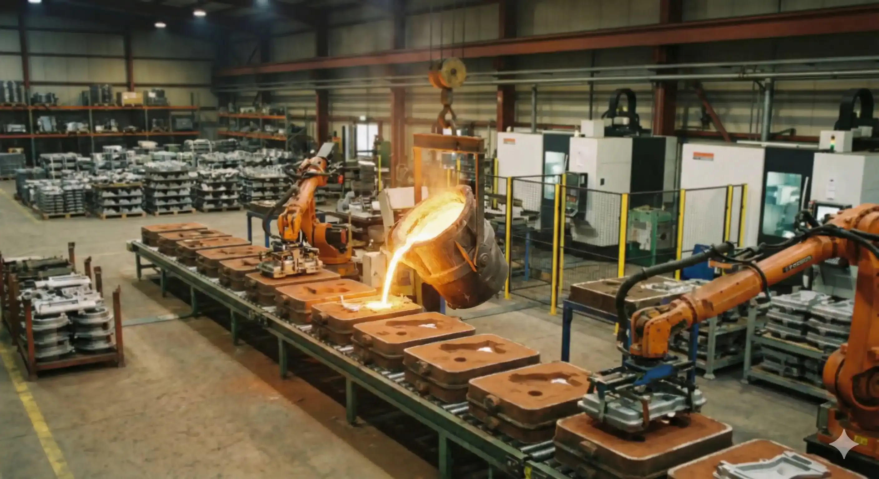 Aluminium Gussprodukte Fertigung