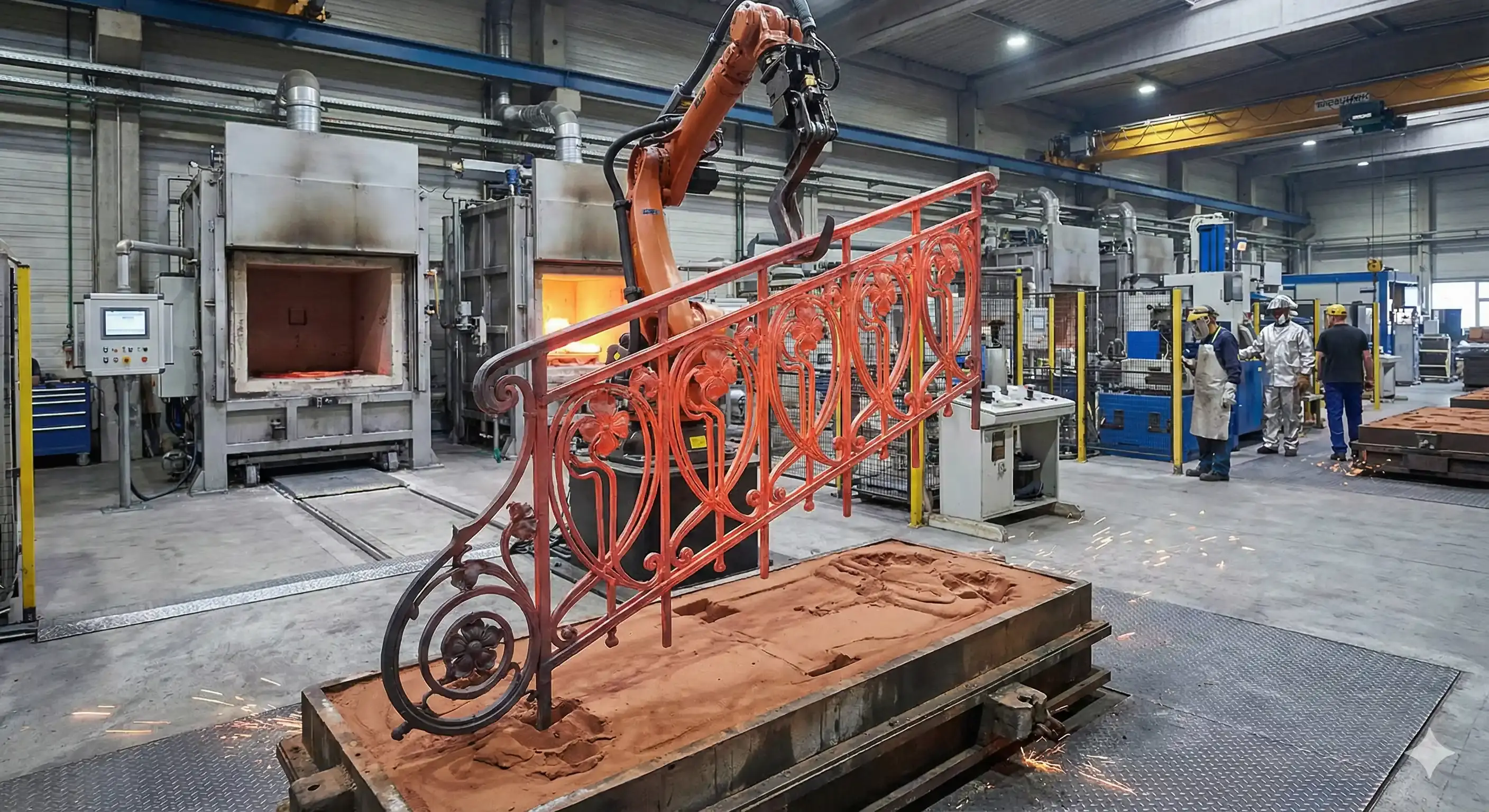 Stiegenziergitter für Privathaushalte